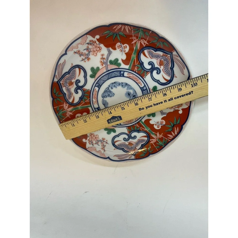 Georges Briard Heirloom Fine China Dinner Plates Vintage‎ Asian Oriental 10.25